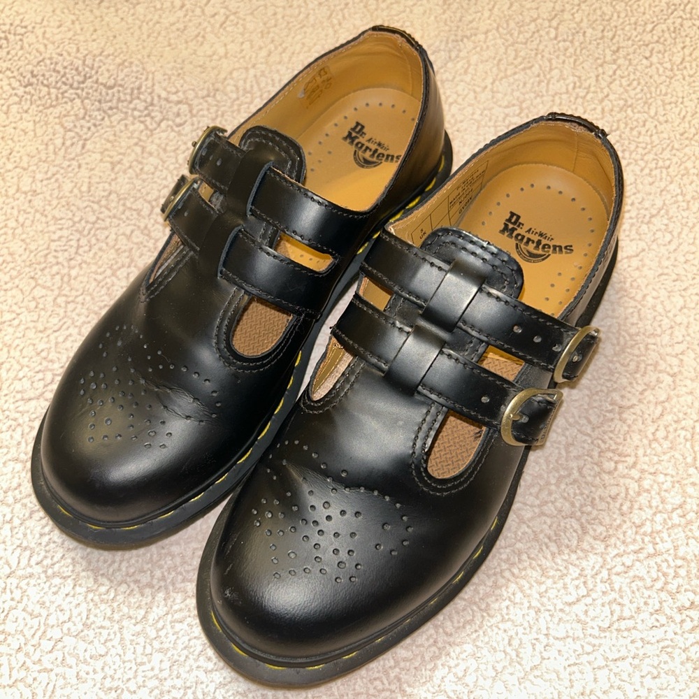Dr. Martens Black Mary Jane Shoes